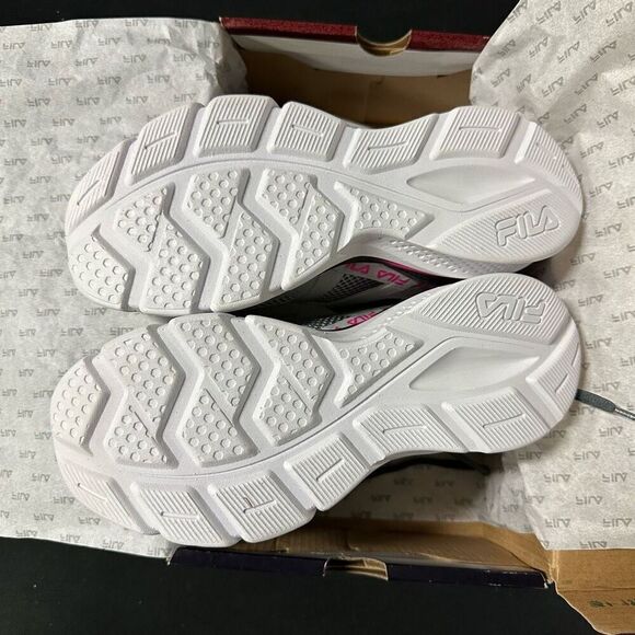 New Fila Memory Cryptonic 9 Pink Grey Running Shoes Sneakers 6.5 - Picture 5 of 6